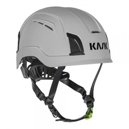 Kask Vented Safety Helmet, Zenith X2 Air, Lightweight polypropylene HD, Adaptive Fit System, Light Grey ZENX2AIR-LG